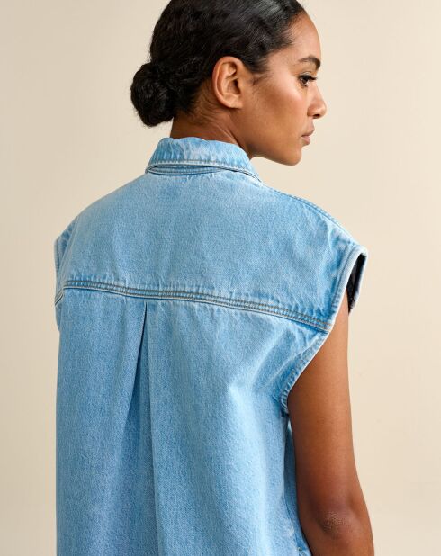 Robe oversize Phoenix  bleu usé