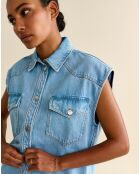 Robe oversize Phoenix  bleu usé