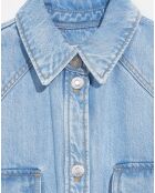 Robe oversize Phoenix  bleu usé