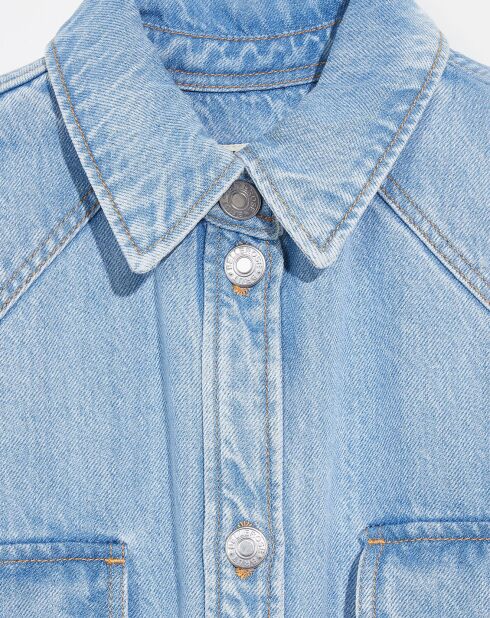 Robe oversize Phoenix  bleu usé