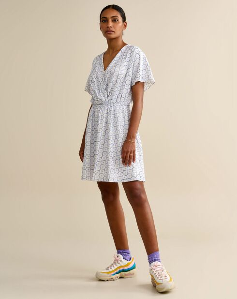 Lavendelkleurige Hamimi-wikkeljurk