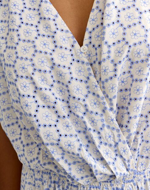 Lavendelkleurige Hamimi-wikkeljurk