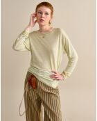T-Shirt 100% Lin Senia sulfur