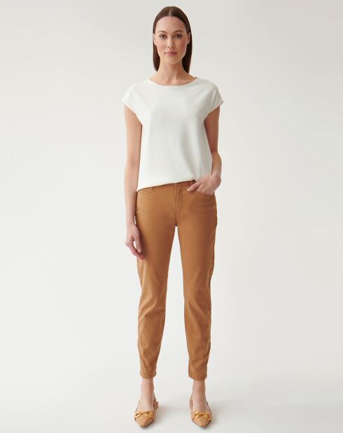 Dezira jeans in camel/beige
