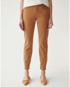 Dezira jeans in camel/beige