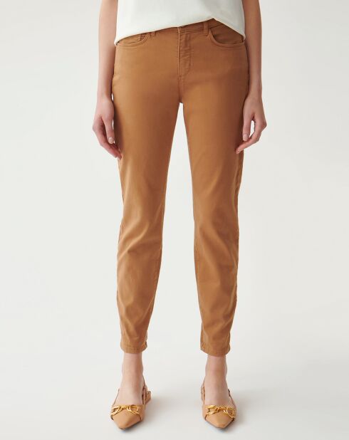 Dezira jeans in camel/beige