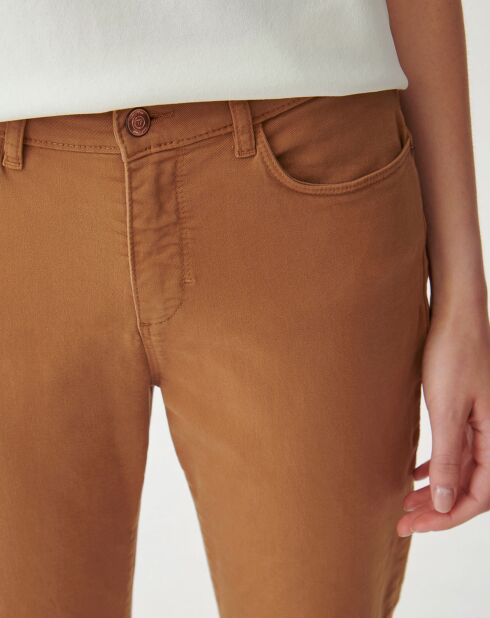 Dezira jeans in camel/beige
