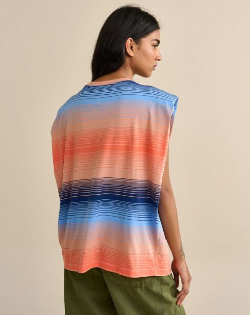 Débardeur 100% Coton Bio  Vice multicolore