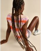 T-Shirt 100% Lin Sevia multicolore