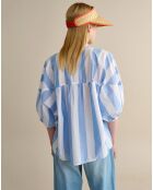 Blouse Agadir bleu/blanc