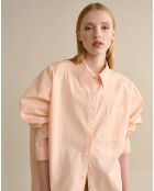 Chemise oversize Gabin  rose clair