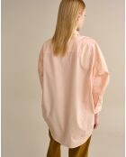 Chemise oversize Gabin  rose clair