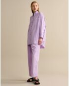 Chemise oversize Gabin  orchid