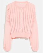 Cardigan Domca rose