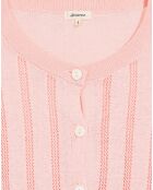 Cardigan Domca rose