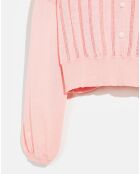 Cardigan Domca rose