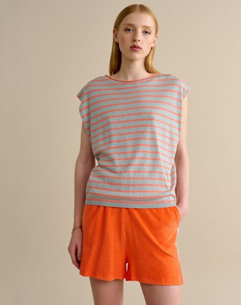 Gilet oversize en Lin mélangé Nite oasis