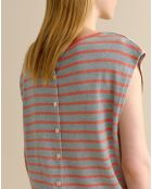 Gilet oversize en Lin mélangé Nite oasis
