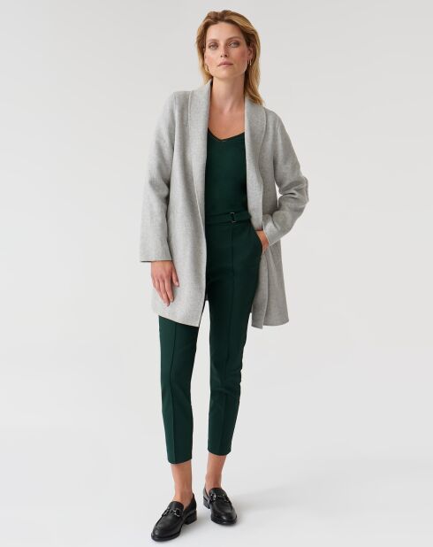 Manteau en Laine mélangée Moza 1 gris