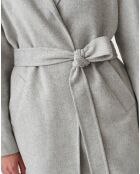 Manteau en Laine mélangée Moza 1 gris