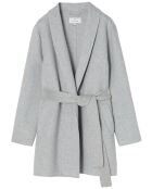 Manteau en Laine mélangée Moza 1 gris