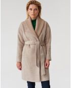 Abrigo Ozo beige