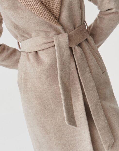Abrigo Ozo beige