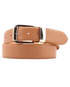 Ceinture en Cuir F-15 cognac