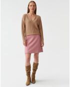 Jupe en Laine mélangée Miko 1 rose