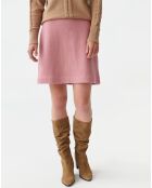 Jupe en Laine mélangée Miko 1 rose