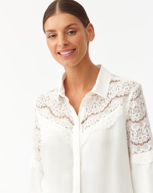 Chemise Qiqa blanche