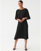 Schwarzes Gaja Kleid