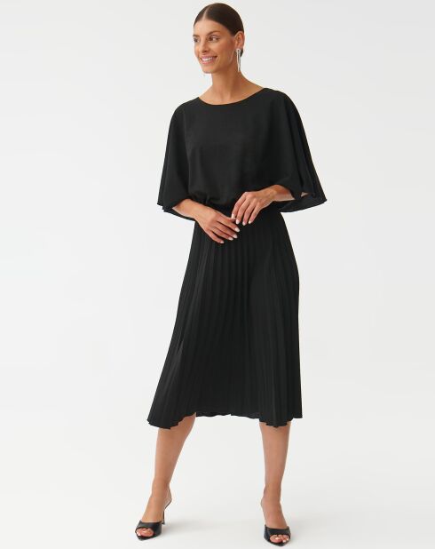 Schwarzes Gaja Kleid