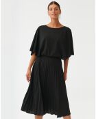Schwarzes Gaja Kleid