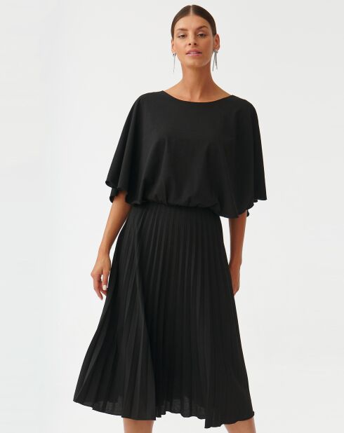 Schwarzes Gaja Kleid