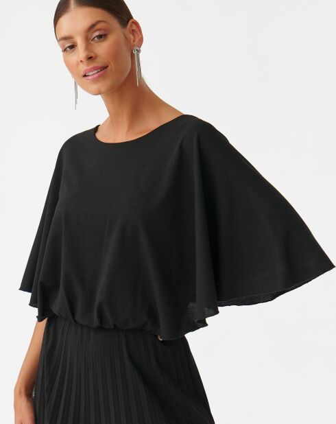 Schwarzes Gaja Kleid