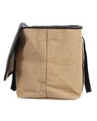 Grand Sac fraicheur noir/marron - 42x34x26 cm