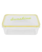 Lunch box sac fraicheur pain de glace 2.6l jaune/vert - 22x18.5x15 cm