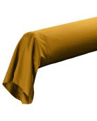 Taie de Traversin percale de coton Percaline curry