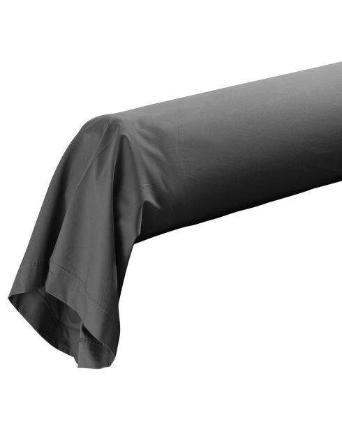 Taie de Traversin percale de coton Percaline acier