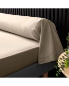 Taie de Traversin percale de coton Percaline sable