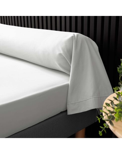 Taie de Traversin percale de coton Percaline white