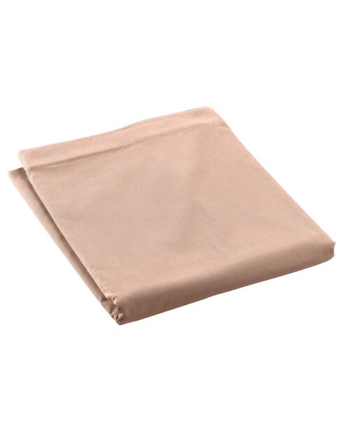 Drap Plat percale de coton Percaline nude
