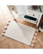 Tapis de Bain Minatis blanc