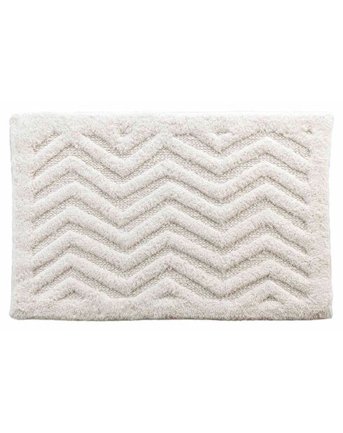 Tapis de Bain tufté Angelis blanc