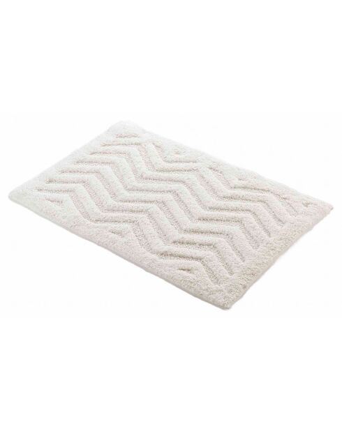 Tapis de Bain tufté Angelis blanc