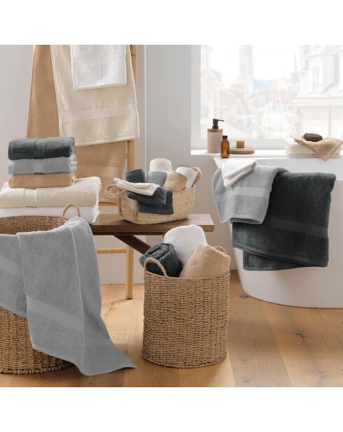 Drap de Bain Elegance anthracite