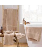 Telo doccia Elegance nocciola