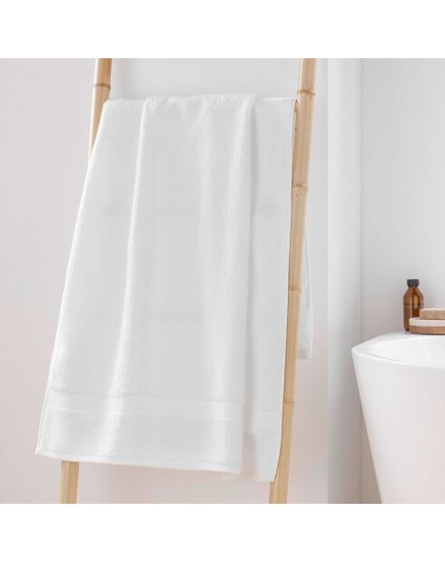Drap de Douche Elegance blanc