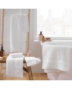 Drap de Douche Elegance blanc